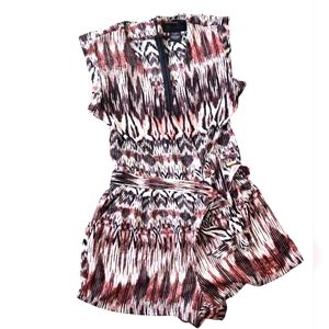 Women's Summer Off Shoulder Short Sleeve Casual Jumpsuit